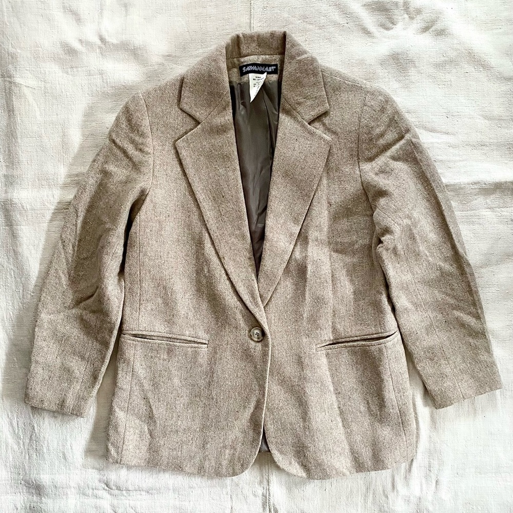 VTG Pure Wool Blazer Jacket